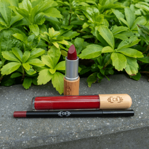 sustainable & vegan glossy lipstick set kerst cadeau