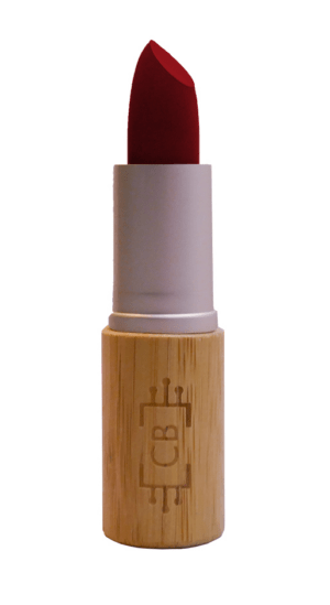 lipstick matte kers rood paars duurzame vegan makeup cosm.ethics bar
